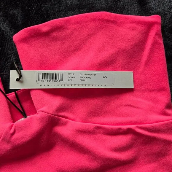 NWT Susana Monaco angled wire tube top, size S - Picture 3 of 6